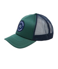 Gorra para hombre Jack & Jones Miles 12248834 estilo trucker en color azul marino y blanco con cierre ajustable trasero y logot