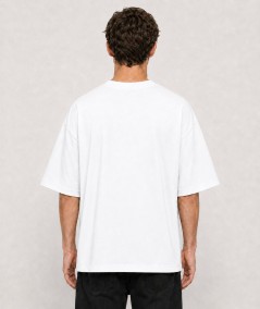 Camiseta oversize para hombre Roy Tiger ZT-1026 de manga corta confeccionada en 97% algodón y 3% elastano, con cuello redondo y