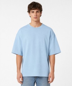 Camiseta oversize para hombre Roy Tiger ZT-1026 de manga corta confeccionada en 97% algodón y 3% elastano, con cuello redondo y
