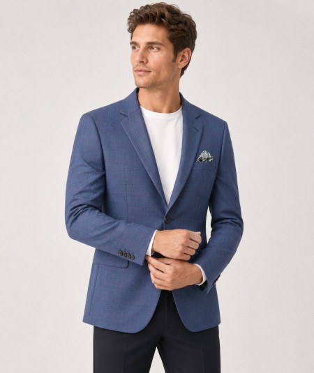 Americana de ceremonia para hombre Capelhi Lucía con forro completo y bolsillo de pecho con pañuelo integrado, elegante, cómoda
