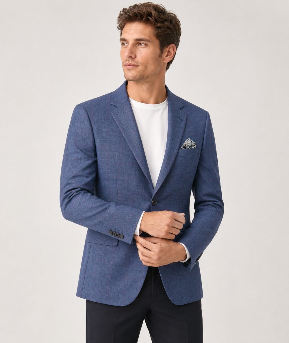 Americana de ceremonia para hombre Capelhi Lucía con forro completo y bolsillo de pecho con pañuelo integrado, elegante, cómoda