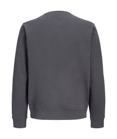 Sudadera para hombre Jack & Jones 12287995 de corte relaxed, cuello redondo, estampado delantero e interior cepillado suave, co