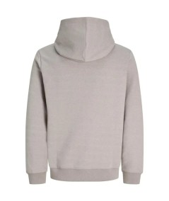 Sudadera con capucha para hombre Jack & Jones 12300830 confeccionada en 100% algodón, corte recto y parche con logo Jack & Jone