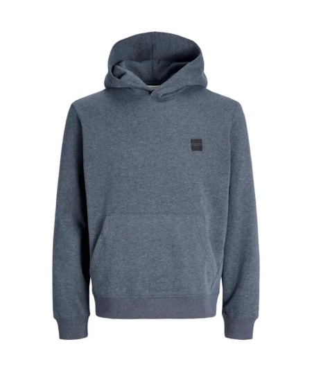 Sudadera con capucha para hombre Jack & Jones 12300830 confeccionada en 100% algodón, corte recto y parche con logo Jack & Jone
