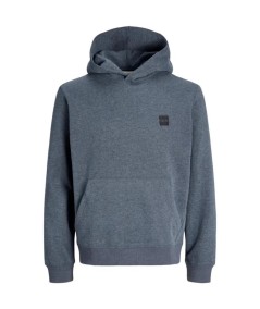 Sudadera con capucha para hombre Jack & Jones 12300830 confeccionada en 100% algodón, corte recto y parche con logo Jack & Jone