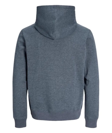 Sudadera con capucha para hombre Jack & Jones 12300830 confeccionada en 100% algodón, corte recto y parche con logo Jack & Jone