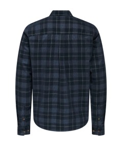 Camisa de pana para hombre Only & Sons 22035776 confeccionada en 100% algodón, con manga larga, cuello camisero, cierre de boto