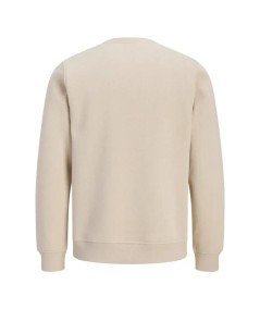 Sudadera para hombre Jack & Jones Frederiksberg 12303563 en color granate, confeccionada en 60% algodón y 40% poliéster, ideal 