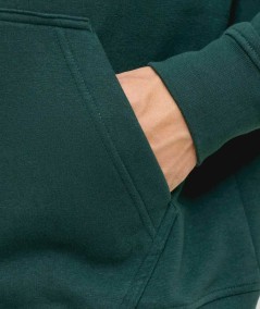 Sudadera con capucha para hombre Jack & Jones 12241687 confeccionada en 70% algodón y 30% poliéster, con corte holgado, manga l