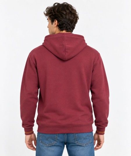Sudadera con capucha para hombre Privata PRI2723 con cordón ajustable, letras bordadas y logo Privata en el brazo izquierdo, co