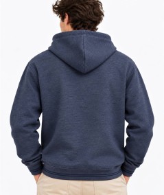 Sudadera con capucha para hombre Privata PRI1201S confeccionada en 60% algodón y 40% poliéster con cordón ajustable para un est