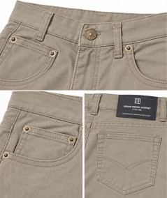 Pantalón de 5 bolsillos para hombre Roy Tiger 3672 con corte regular y tejido de algodón con elastano.