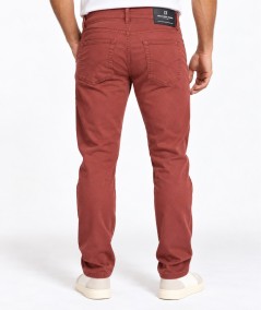 Pantalón de 5 bolsillos para hombre Roy Tiger 3672 con corte regular y tejido de algodón con elastano.