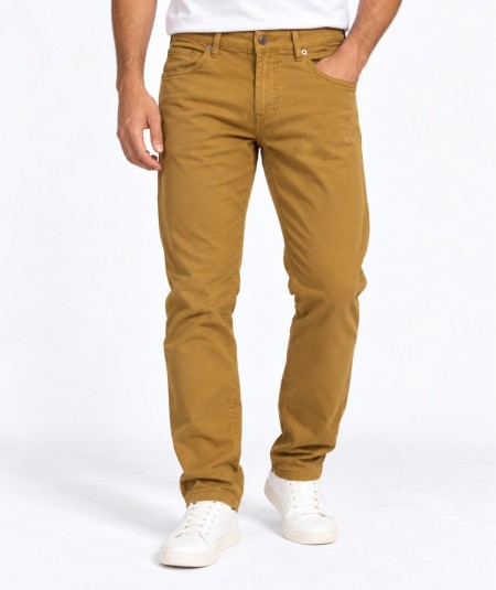 Pantalón de 5 bolsillos para hombre Roy Tiger 3672 con corte regular y tejido de algodón con elastano.