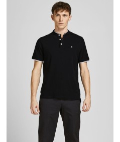 Polo Hombre Cuello Mao Henley Jaspeado 100% Algodón  12199711