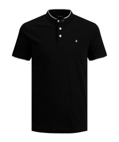 Polo Hombre Cuello Mao Henley Jaspeado 100% Algodón  12199711