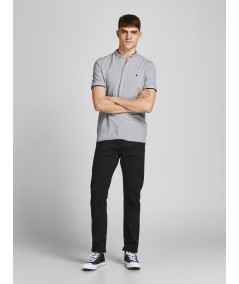 Polo Hombre Cuello Mao Henley Jaspeado 100% Algodón  12199711