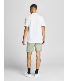 Polo Hombre Cuello Mao Henley Jaspeado 100% Algodón  12199711