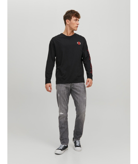 Vaqueros Tim Slim Fit de Jack & Jones  Clásicos, Resistentes y Versátiles