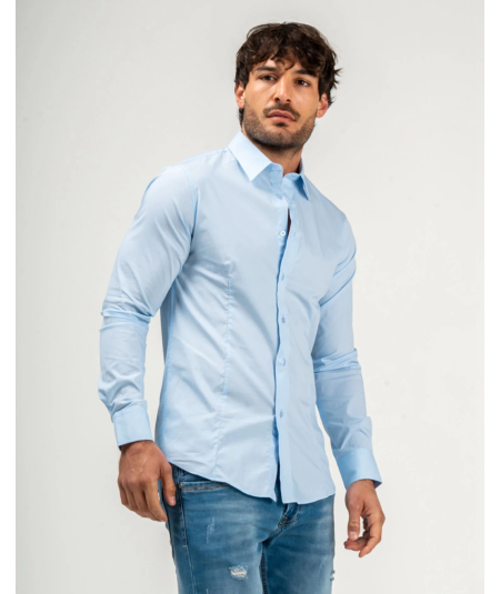 CAMISA BÁSICA VESTIR CUELLO CAMISERO ROY TIGER