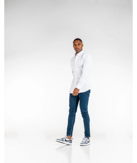 CAMISA BÁSICA VESTIR CUELLO CAMISERO ROY TIGER