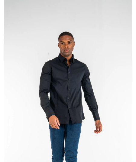 CAMISA BÁSICA VESTIR CUELLO CAMISERO ROY TIGER